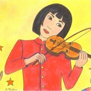 Jade au violon